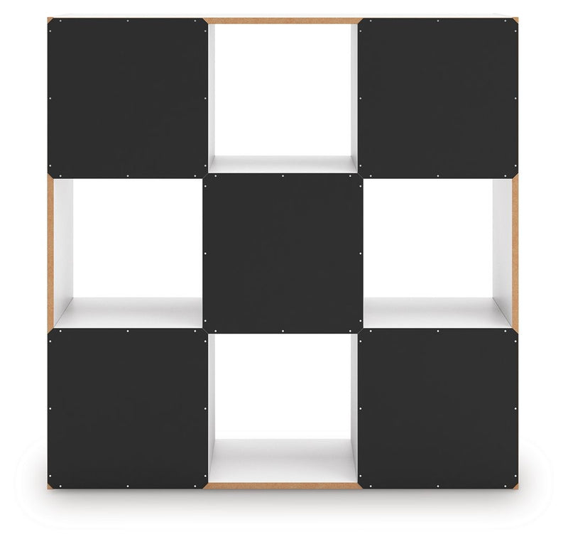 Signature Design by Ashley Onita Cube Organizer showing multiple compartments for storage and organization.