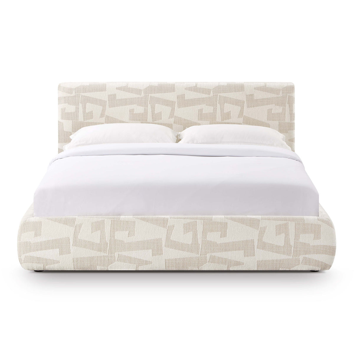 Isla - Jacquard Pattern King Bed - R&R Furniture Gallery (Fountain Valley, CA)
