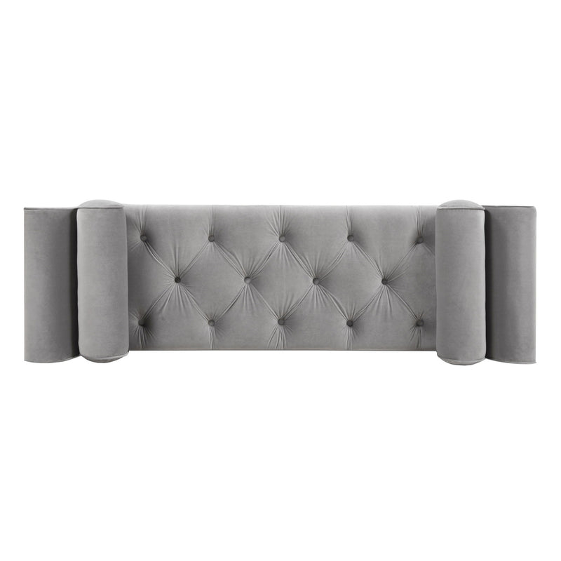 Alma - Tufted Flared Arm Entryway Bench - R&R Furniture Gallery (Fountain Valley, CA)