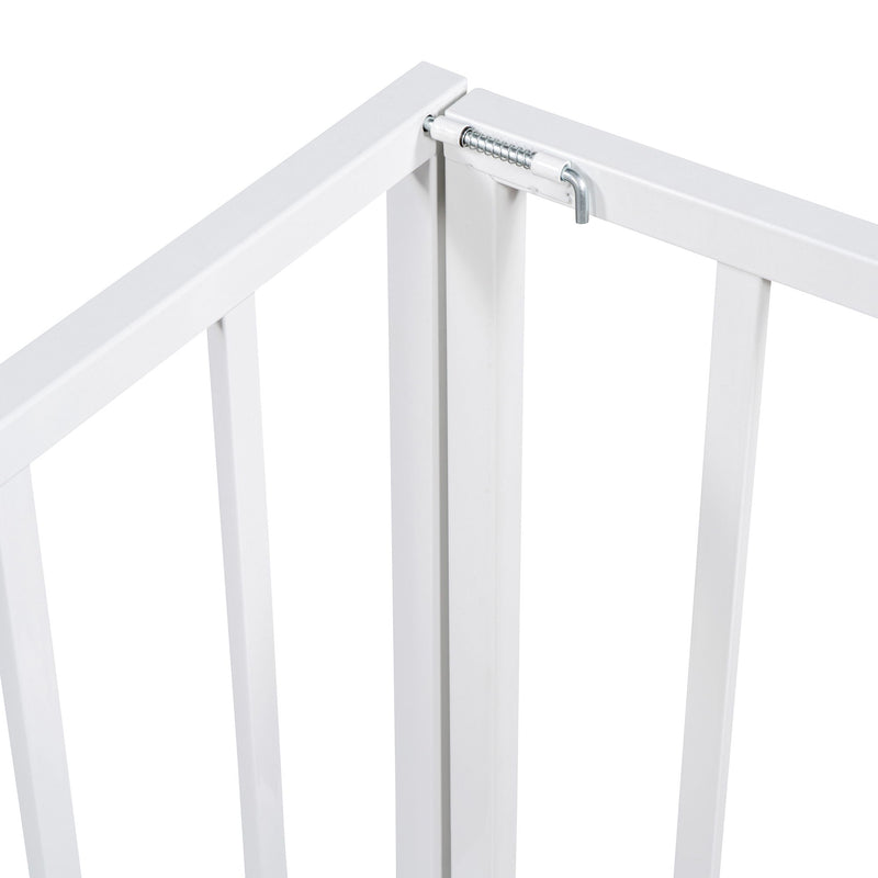Metal Floor Bed Frame With Fence And Door - R&R Furniture Gallery (Fountain Valley, CA)