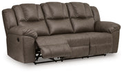Lowilla - Reclining Sofa - Driftwood - R&R Furniture Gallery (Fountain Valley, CA)