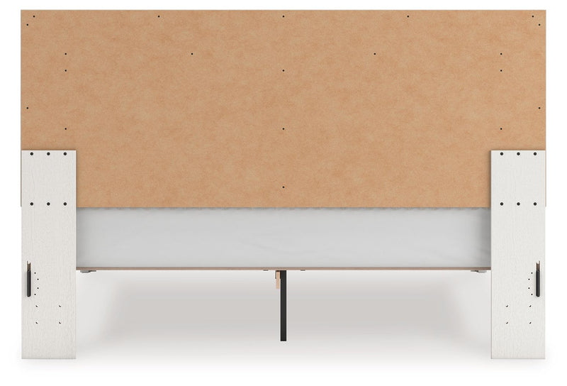 Zuraleus - Upholstered Panel Platform Bed With Roll Slats - R&R Furniture Gallery (Fountain Valley, CA)