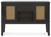 Galliden - Dining Room Server - Black - R&R Furniture Gallery (Fountain Valley, CA)