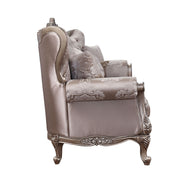 Jayceon - Sofa With 5 Pillows - Fabric & Champagne - R&R Furniture Gallery (Fountain Valley, CA)