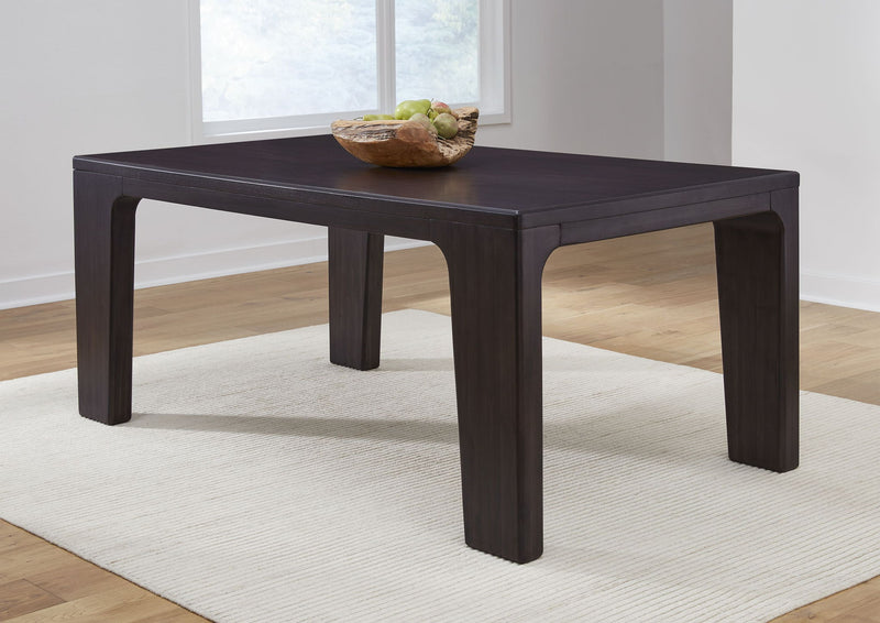 Zamba Rectangular Acacia Wood Dining Table in Jaguar - R&R Furniture Gallery (Fountain Valley, CA)