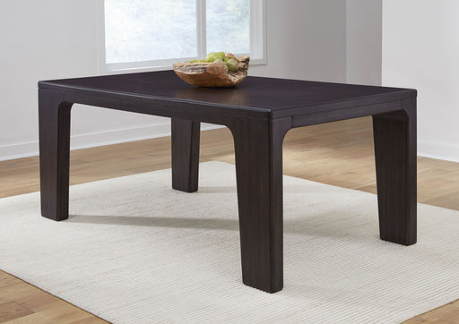 Zamba Rectangular Acacia Wood Dining Table in Jaguar - R&R Furniture Gallery (Fountain Valley, CA)
