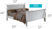 Panel Sleigh Bed - R&R Furniture Gallery (Fountain Valley, CA)