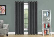 2 Pieces Set, Curtain Panel, Room Darkening, Grommet - R&R Furniture Gallery (Fountain Valley, CA)