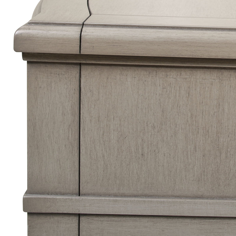Dauphin - 3 Drawer Accent End Table - R&R Furniture Gallery (Fountain Valley, CA)