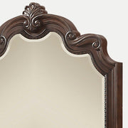 Ornate Mirror - Mahogany - R&R Furniture Gallery (Fountain Valley, CA)