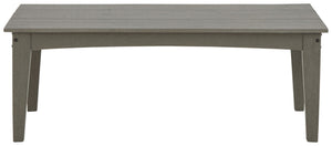 Visola - Rectangular Cocktail Table - Gray - R&R Furniture Gallery (Fountain Valley, CA)