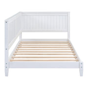 Modern DreamHaus daybed sofa bed with plush cushions and wooden frame, ideal for lounging and guest accommodations.