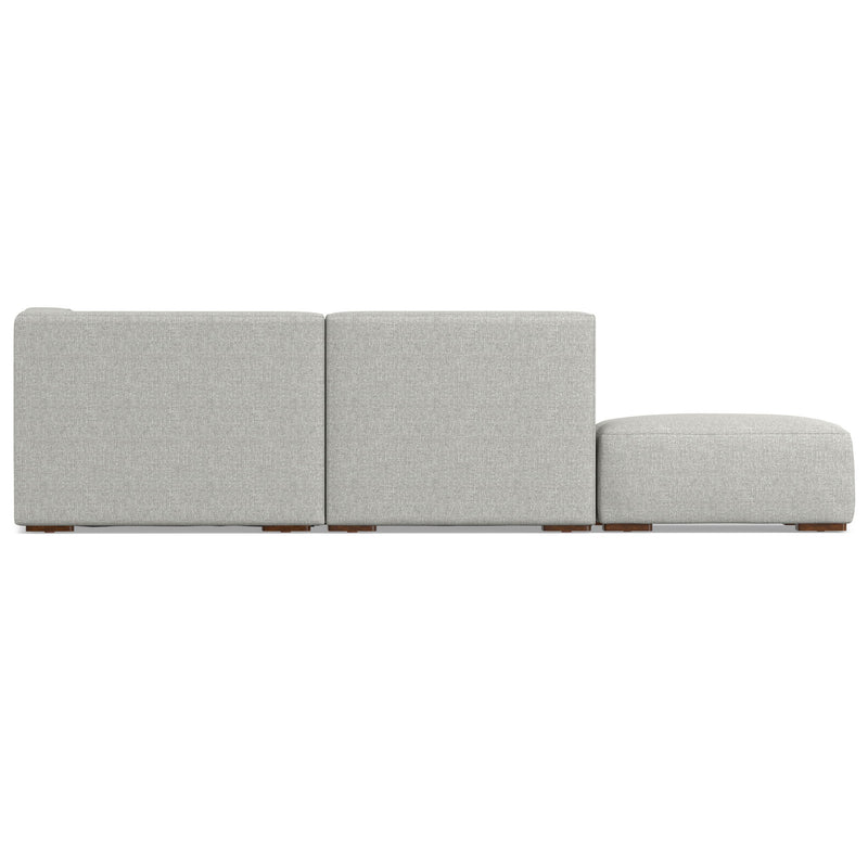 Rex - Handcrafted Sectional Sofa And Ottoman - R&R Furniture Gallery (Fountain Valley, CA)