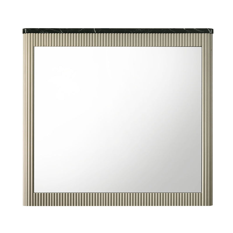 Travonte - Mirror - Gray / Beige - R&R Furniture Gallery (Fountain Valley, CA)