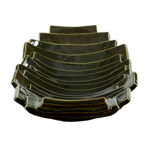 Harbor Ridge - Bowl - Olive Green