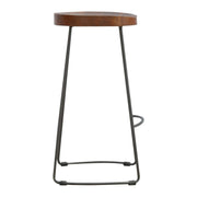 Chunky Bar Stool - Chestnut - R&R Furniture Gallery (Fountain Valley, CA)