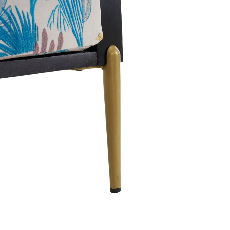 Modern Armchair With Solid Wood Frame