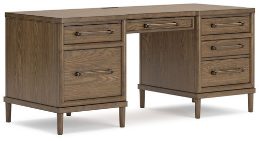 Roanhowe - Home Office Desk - Brown - R&R Furniture Gallery (Fountain Valley, CA)