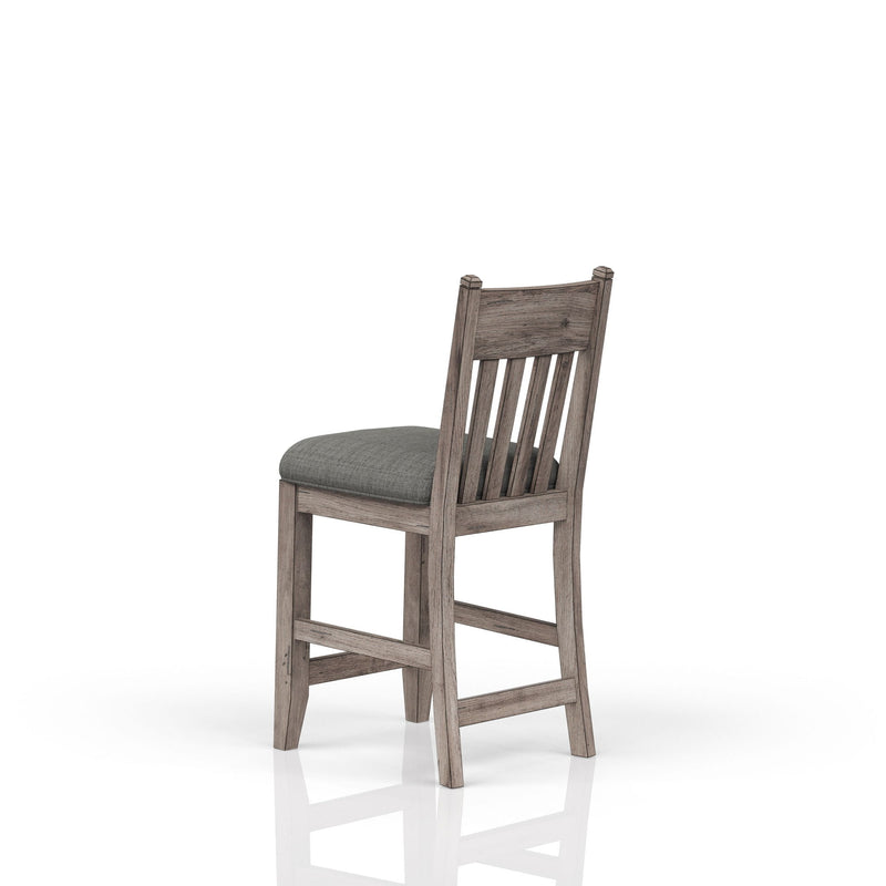 Counter Stool (Set of 2) - Gray - R&R Furniture Gallery (Fountain Valley, CA)