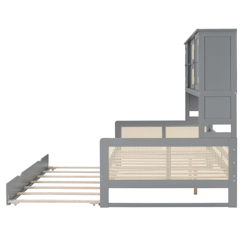 Daybed And All In One Cabinet And Shelf - R&R Furniture Gallery (Fountain Valley, CA)