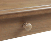 Tabitha - Desk With Drawer And Turned Legs - Natural - R&R Furniture Gallery (Fountain Valley, CA)