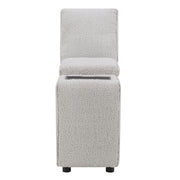 Tarrance - Modular Console With Wireless Charging & USB - Gray - R&R Furniture Gallery (Fountain Valley, CA)
