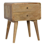 Curved Nightstand - R&R Furniture Gallery (Fountain Valley, CA)