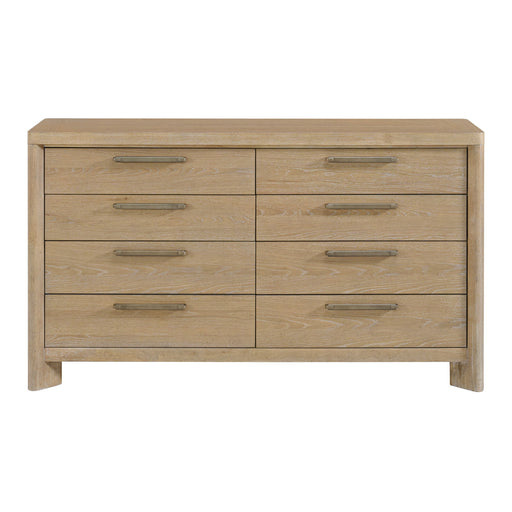 8 Drawer Dresser - Tan - Wood - R&R Furniture Gallery (Fountain Valley, CA)