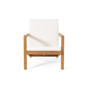 3 Piece Outdoor Chat Set With Table And 2 Adirondack Chairs - White / Brown Patina - R&R Furniture Gallery (Fountain Valley, CA)