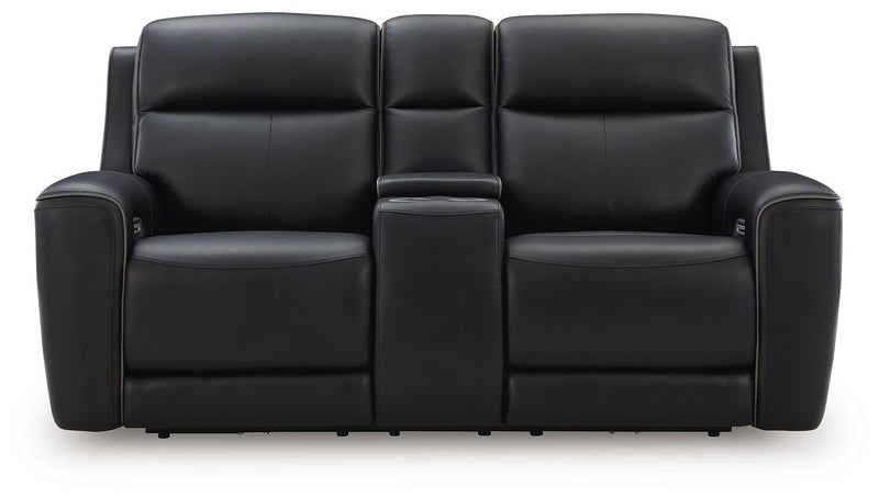 5Z-Comfort - Relaxation - Power Reclining Loveseat with Console / Adj Headrest - R&R Furniture Gallery (Fountain Valley, CA)