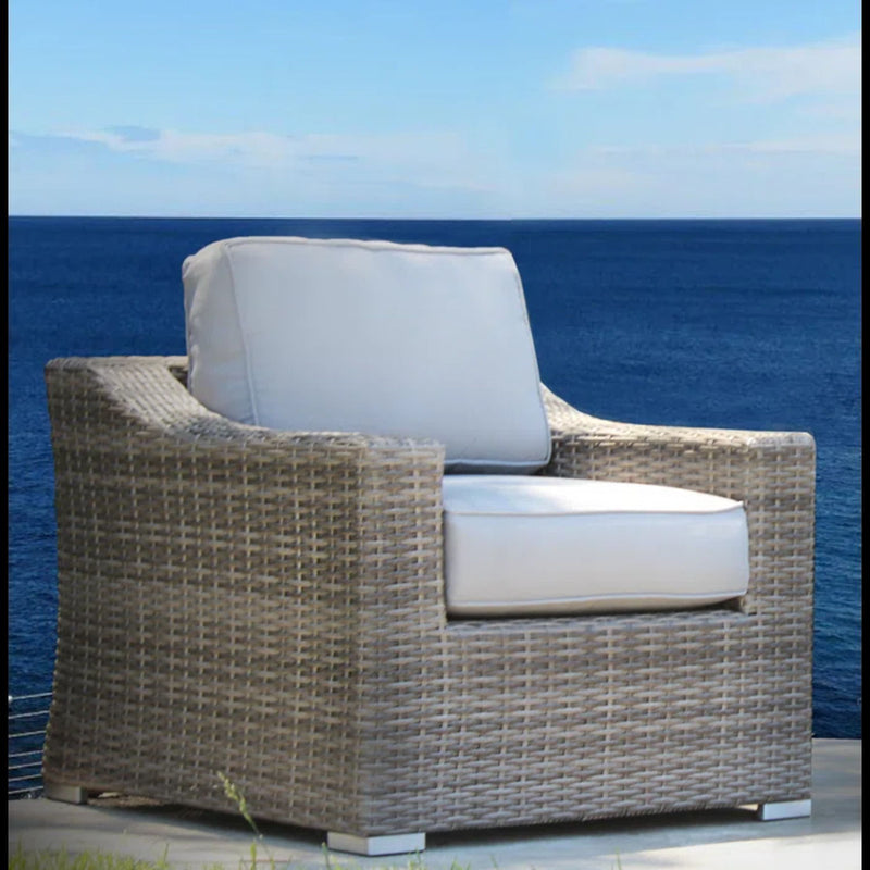 Stylish Sofa Seating Group With Cushions Perfect For Outdoor Gatherings - R&R Furniture Gallery (Fountain Valley, CA)
