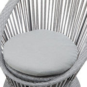 Modern Swivel Wicker Lounge Chair With Round Design - R&R Furniture Gallery (Fountain Valley, CA)