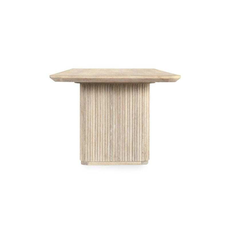 Vander - Oak Wood 84" Dining Table - R&R Furniture Gallery (Fountain Valley, CA)