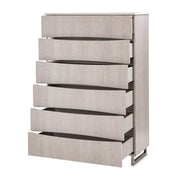 Marin - 6-Drawer Chest - Beige - R&R Furniture Gallery (Fountain Valley, CA)