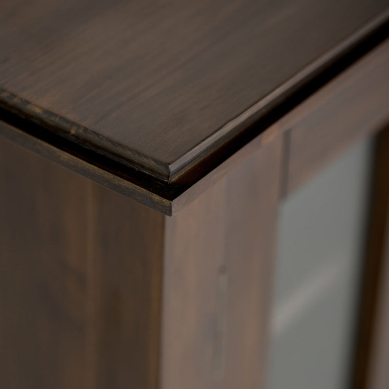 Artisan - Tall TV Media Stand - Natural Aged Brown - R&R Furniture Gallery (Fountain Valley, CA)