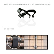 Comfortable Modern Patio Rattan Sectional Set With Cushions - R&R Furniture Gallery (Fountain Valley, CA)