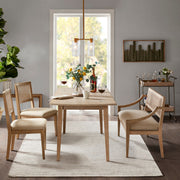 Modern Armless Dining Chair With Cane Back (Set of 2) - R&R Furniture Gallery (Fountain Valley, CA)