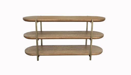 Console Table - Light Brown - R&R Furniture Gallery (Fountain Valley, CA)