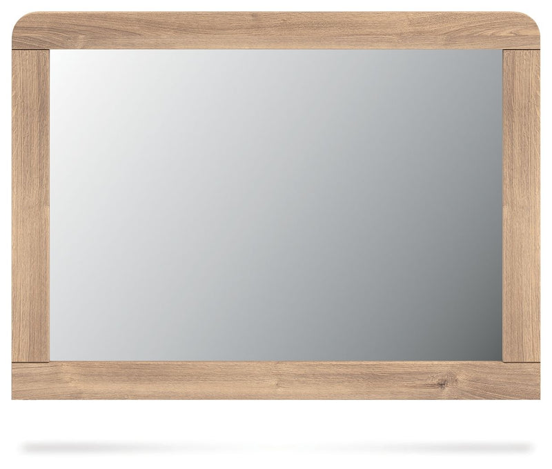 Kinlanni - Bedroom Mirror - Tan - R&R Furniture Gallery (Fountain Valley, CA)