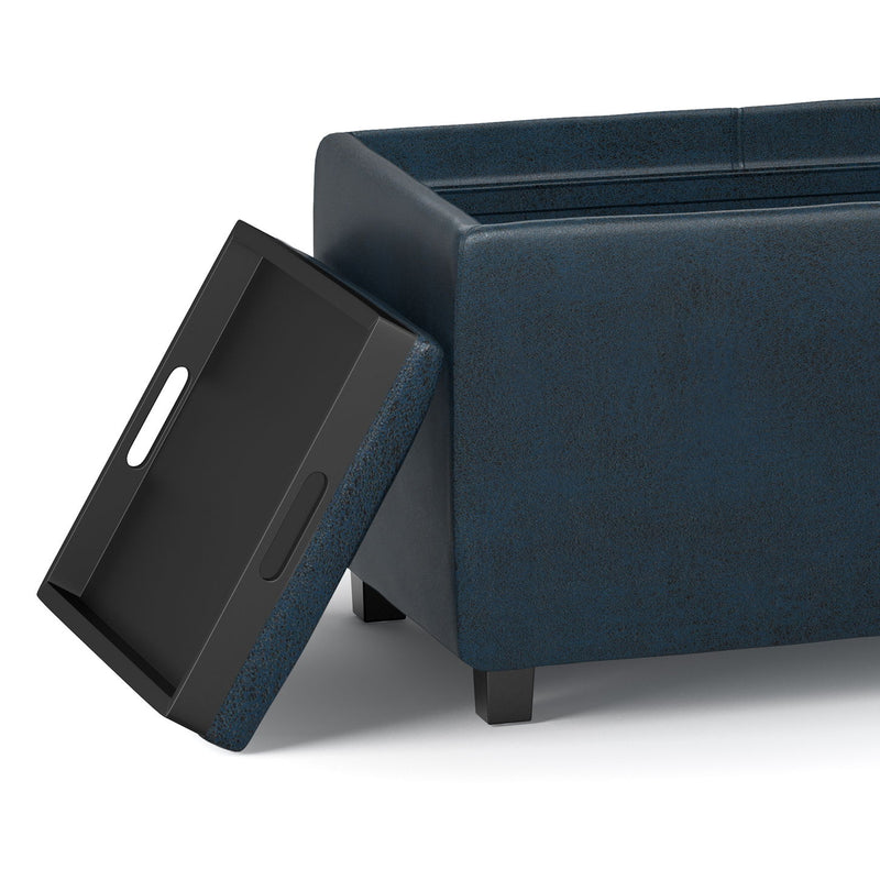 Avalon - Multi Functional Storage Ottoman - R&R Furniture Gallery (Fountain Valley, CA)