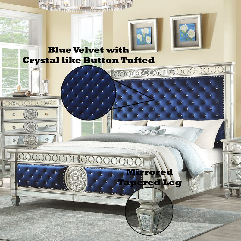 Varian - Glam - Bed - R&R Furniture Gallery (Fountain Valley, CA)