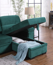 Kipling - Reversible Sleeper Sectional Sofa Chaise - R&R Furniture Gallery (Fountain Valley, CA)