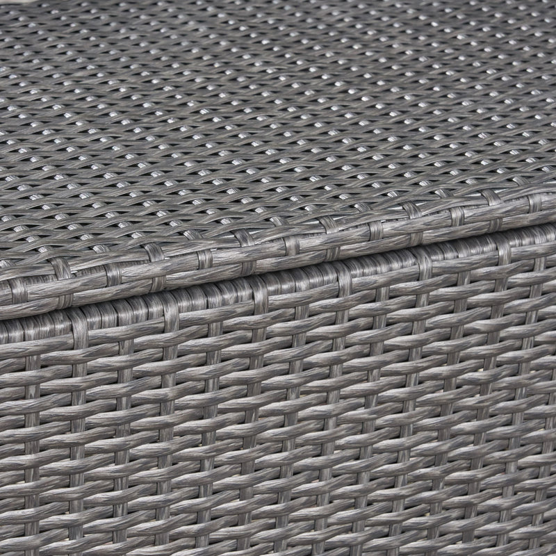 Rupert - Storage Unit Resin Wicker Outdoor - R&R Furniture Gallery (Fountain Valley, CA)