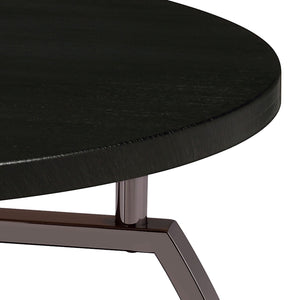Starrett - 2 Piece Round Coffee Table Set - Charcoal