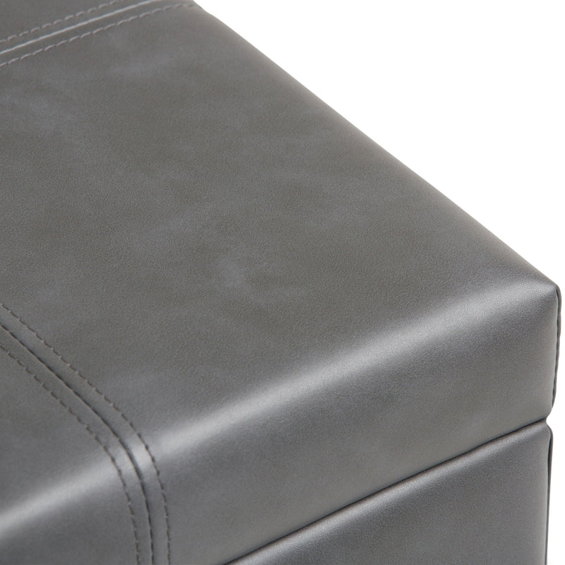 Dover - Upholstered Storage Ottoman Bench - R&R Furniture Gallery (Fountain Valley, CA)