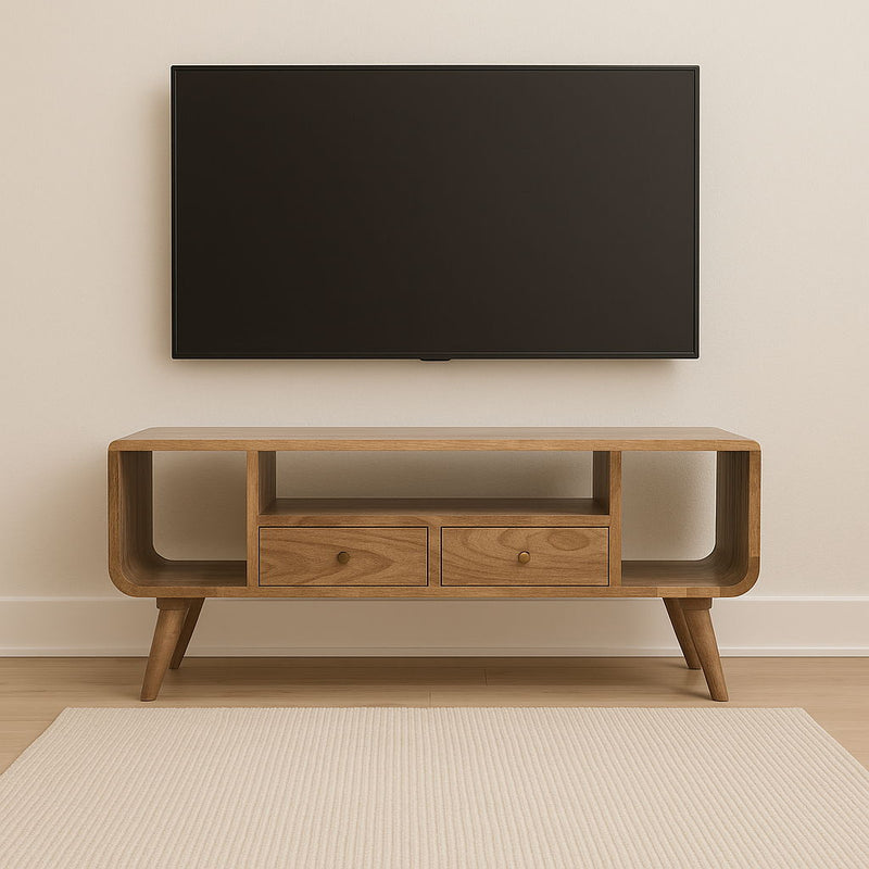 Soba - Multi Media Unit - Brown - R&R Furniture Gallery (Fountain Valley, CA)