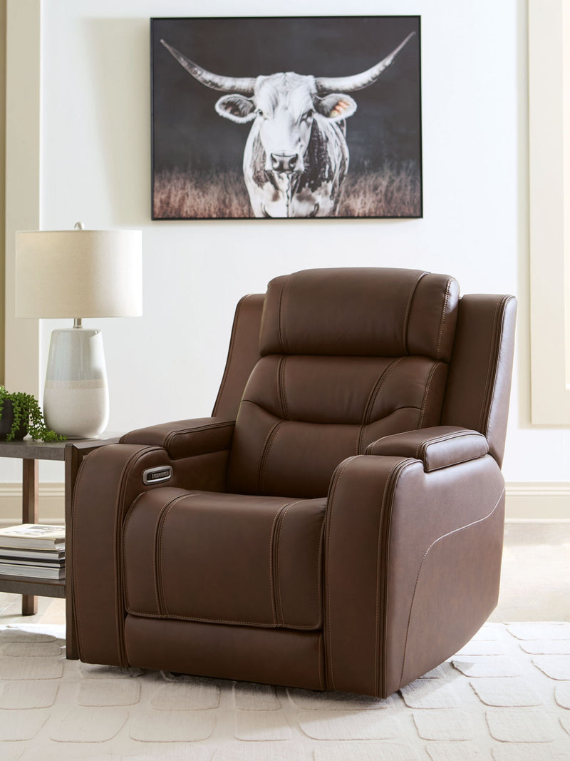 Knightington - Power Recliner With Audio Seating - R&R Furniture Gallery (Fountain Valley, CA)