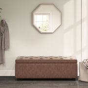 Hamilton - Upholstered Storage Ottoman - R&R Furniture Gallery (Fountain Valley, CA)