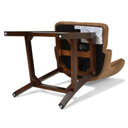 Holmes - Tufted High Back 360 Swivel Counter Height Barstool - R&R Furniture Gallery (Fountain Valley, CA)