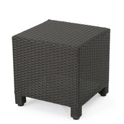 Noble House minimalist accent side table with a sleek design, featuring a smooth surface and modern style.